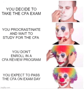 actual cfa exam